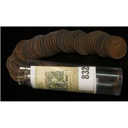 Roll of (50) Mixed Date and Grade Indian Head Cents.