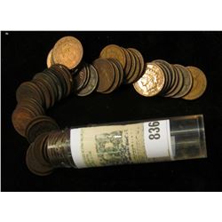 Roll of (51) Mixed Date and Grade Indian Head Cents.