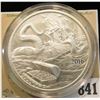 Image 1 : 2016 "Welcome to Silverbug Island 1 Troy oz..999 Fine Silver" Obv. depicts a Pirate Ship attacked by