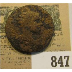 Bronze AE 25 of Gordian III, A.D. 238-244, Antioch, Pisidia. Rx. CAES ANTIOCH COL, Vexilium between 