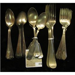 Batch of Silver-Plate Flatware. (Good for making rings or jewelry).