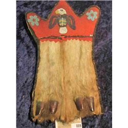 Deer Hoof Medicine Bag used by the Deer Clan (Family) of the Mesquakie Indian. The Deer Clan died ou