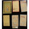 Image 2 : Group of (6) Old Persia Tobacco Rugs. Doc's note said they make good Doll House rugs.