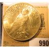 Image 2 : 1925 P U.S. Peace Silver Dollar, Nice attractive high grade.