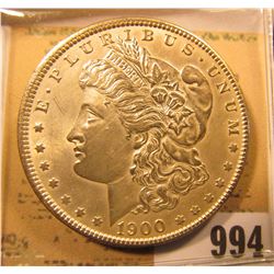 1900 P U.S. Morgan Silver Dollar, Nice High grade.
