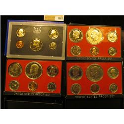 1007 _ 1972 S, 73 S, 74 S, & 75 S U.S. Proof Sets, all original as issued. CDN bid is $25.00.