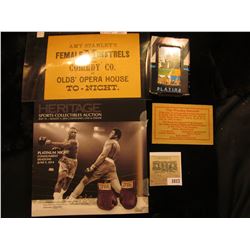 1017 _ 1887 era Poster "Amy Stanley's Female Minstrels and Comedy Co. at Olds' Opera House To-night.