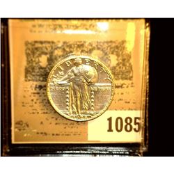 1085 _ 1928 P Standing Liberty Quarter, UNC