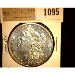 1095 _ 1885 S Morgan Silver Dollar, CH EF.