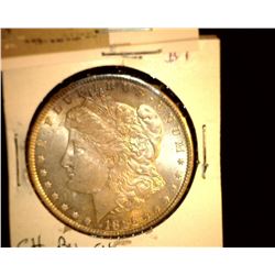1096 _ 1886 P Morgan Silver Dollar, Choice BU 64.
