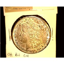 1114 _ 1902 O Morgan Silver Dollar, Choice BU 64
