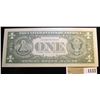 Image 2 : 1117 _ Series 1969 D $1 Philadelphia Federal Reserve Note, Choice CU.