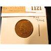 Image 1 : 1121 _ 1908 Indian Head Cent, Red-Brown Uncirculated.
