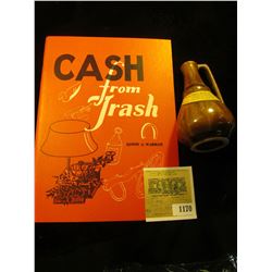 1170 _ "Cash from Trash" by Edwin G. Warman; & a Stoneware miniature jug "Polish Honey Drink,, Nadwi