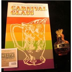 1175 _ Miniature "Jacquins Forbidden Fruit Liqueur"; & "Collector's Illustrated Price Guide Carnival