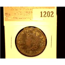1202 _ 1817 U.S. Large Cent, VG.