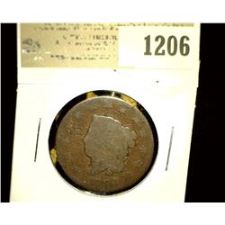 1206 _ 1820 U.S. Large Cent, AG.