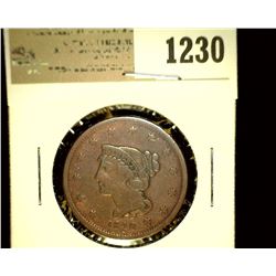 1230 _ 1840 U.S. Large Cent, Very Good 10,