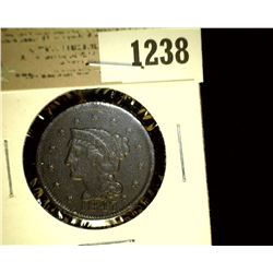 1238 _ 1847 U.S. Large Cent, Fine