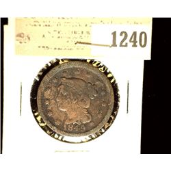 1240 _ 1849 U.S. Large Cent, Fine