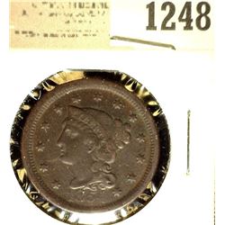 1248 _ 1854 U.S. Large Cent, Fine.