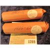 Image 2 : 1269 _ 1935 D & 53 S Solid Date Rolls of Lincoln Cents. Circulated. (2 rolls).
