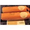 Image 2 : 1283 _ 1919 S & 20 P Solid Date Rolls of Lincoln Cents. Circulated. (2 rolls).