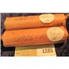 Image 2 : 1285 _ 1926 P & 48 S Solid Date Rolls of Lincoln Cents. Circulated. (2 rolls).