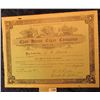 Image 1 : 1286 _ 1925 dated stock certificate for 4 Shares of "Club House Company, Davenport, Iowa", mansion v