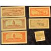Image 2 : 1288 _ (5) different Crisp Uncirculated Bank Notes, possibly from Laos, (I couldn't identify without