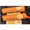 Image 1 : 1293 _ 1940 S & 41 S Solid Date Rolls of Lincoln Cents. Circulated. (2 rolls).