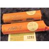 Image 2 : 1293 _ 1940 S & 41 S Solid Date Rolls of Lincoln Cents. Circulated. (2 rolls).