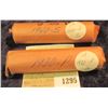 Image 2 : 1295 _ 1930 P & 40 S Solid Date Rolls of Lincoln Cents. Circulated. (2 rolls).
