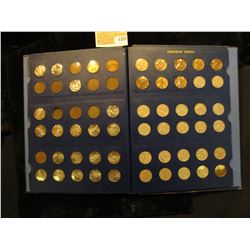 1322 _ 1941-74 S Complete Set of Lincoln Cents stored in a Deluxe Whitman album, many of the Uncircu