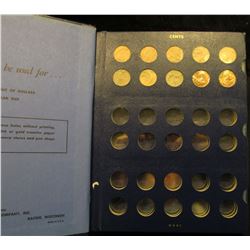 1325 _ Deluxe Whitman "Cents Miscellaneous" Album with (10) Lincoln Cents dating 1975-79D, some wrap
