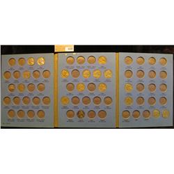 1337 _ 1938-64 Partial Set of Jefferson Nickels in a blue Whitman folder.