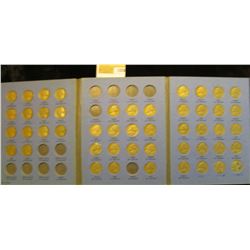 1376 _ 1938-59 Partial set of Jefferson Nickels in a blue Whitman folder.