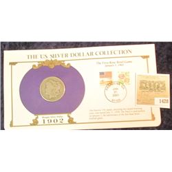 1428 _ 1902 Morgan Dollar first Day Cover.