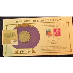 1442 _ 1879 S Morgan Dollar first Day Cover.