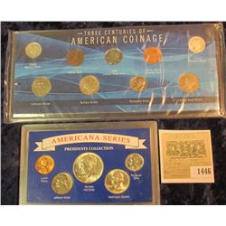 1446 _ Three Centuries of Americcan Coins & Americana Presidents Collection Type Sets.