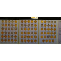 1447 _ 1909-1940 Partial Lincoln Cent Collection (60) Coins in Whitman Coin Folder.