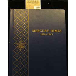 1458 _ Used and empty Deluxe Whitman Album "Mercury Dimes 1916-45". No coins.