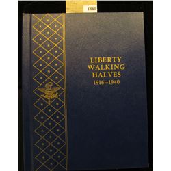 1461 _ Used and empty Deluxe Whitman Album "Liberty Walking Halves 1916-1940". No coins.