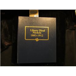 1469 _ Used and empty Deluxe Whitman Album "Liberty Head Nickels 1883-1912". No coins.