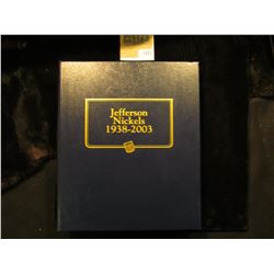 1471 _ Used and empty Deluxe Whitman Album "Jefferson Nickels 1938-2003". No coins.