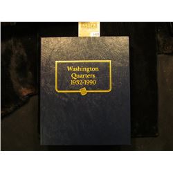 1472 _ Used and empty Deluxe Whitman Album "Washington Quarters 1932-1990". No coins.
