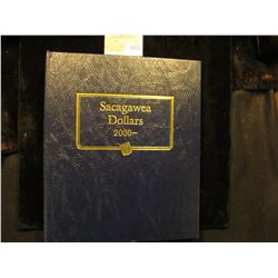 1475 _ Used and empty Deluxe Whitman Album "Sagawea Dollars 2000-". No coins.