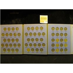 1476 _ Used Whitman blue folder for "Buffalo Nickel Collection 1913 to 1938" containing several Old 