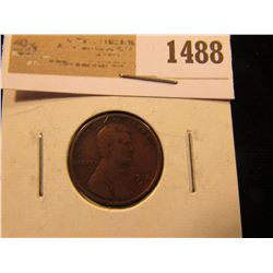 1488 _ 1912 S Lincoln Cent, Fine.