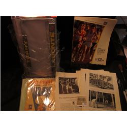 1509 _ (11) License Plate/Frames in new packages "Terry Labonte"; brochure "Eat Right To Work and Wi